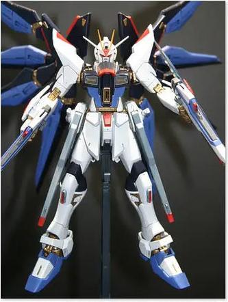 Actual product image Bandai Strike Freedom Gundam
