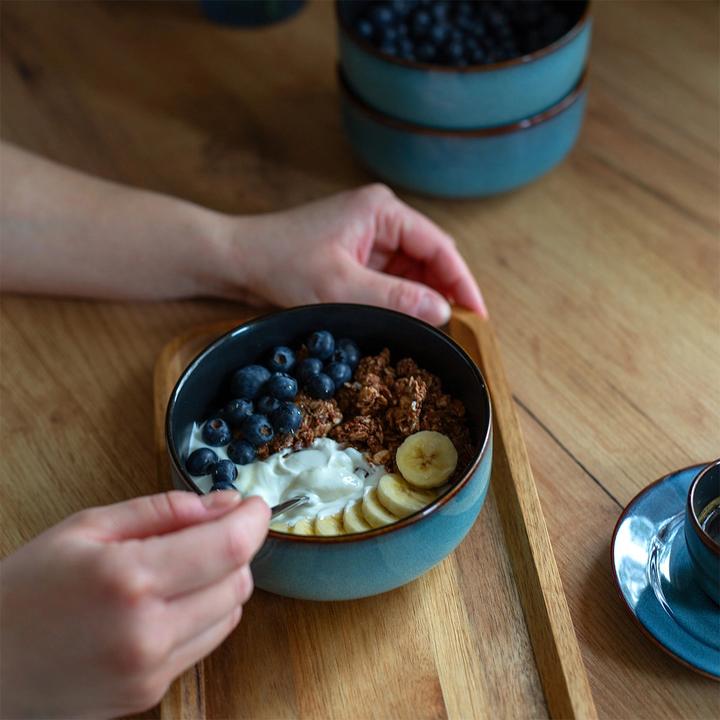 Actual product image Lunasol Luna bowls Elements Night, set of 4, Ø 16 cm (14.50 cm, 1.80 l, 4x)