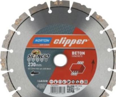 Immagine prodotto Norton Clipper Disco diamantato Clipper Pro Beton Silencio 230 mm