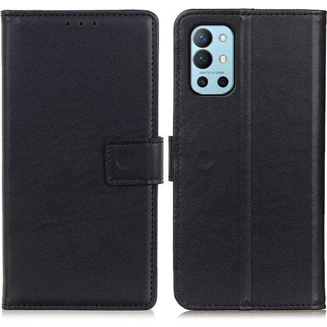 Thumbnail - MU Classic Classic II Leder Bookcover Series (OnePlus 9R), Smartphone Hülle, Schwarz
