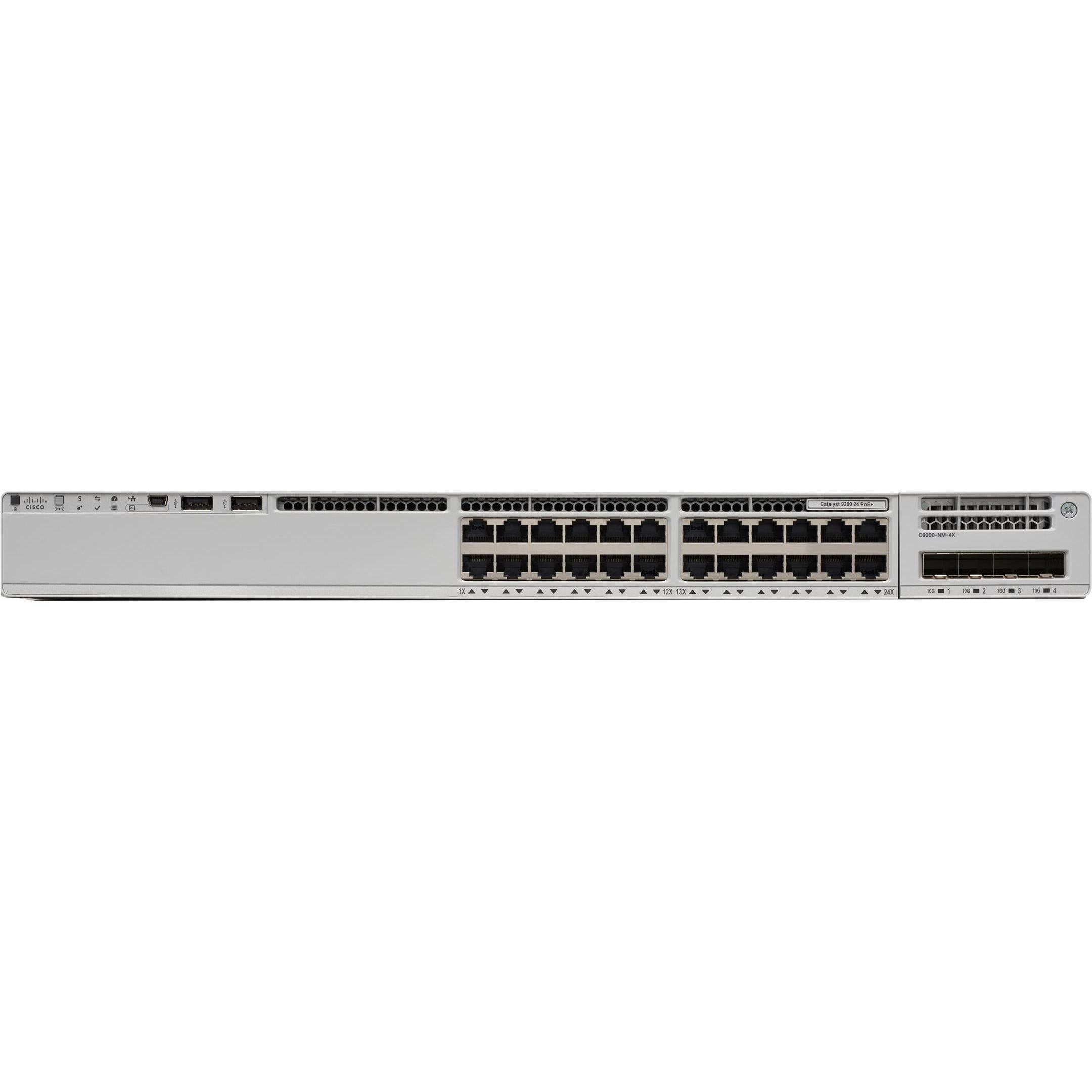 Cisco Catalyst 9200 (24 Ports), Netzwerk Switch, Grau