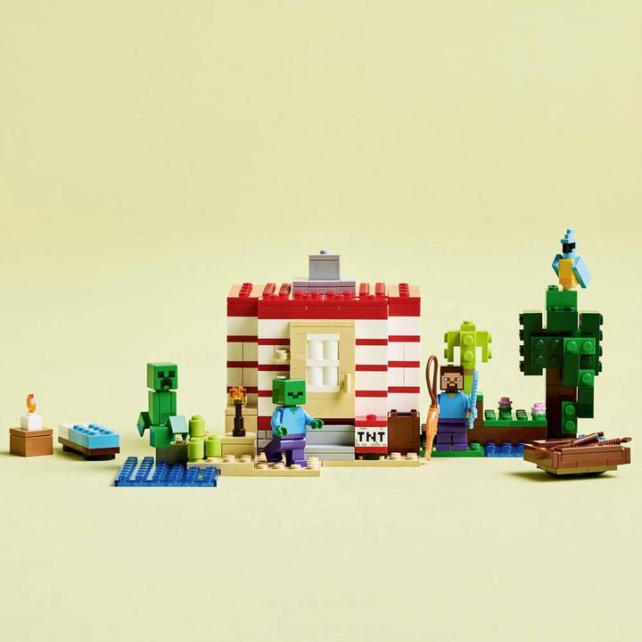 Actual product image LEGO 21275 ® MINECRAFT Das TNT-Dschungelhaus (21275, LEGO Minecraft)