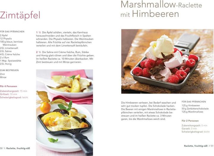 Produktbild Raclette - Die besten Rezepte (Deutsch, Carina Mira, 2016)