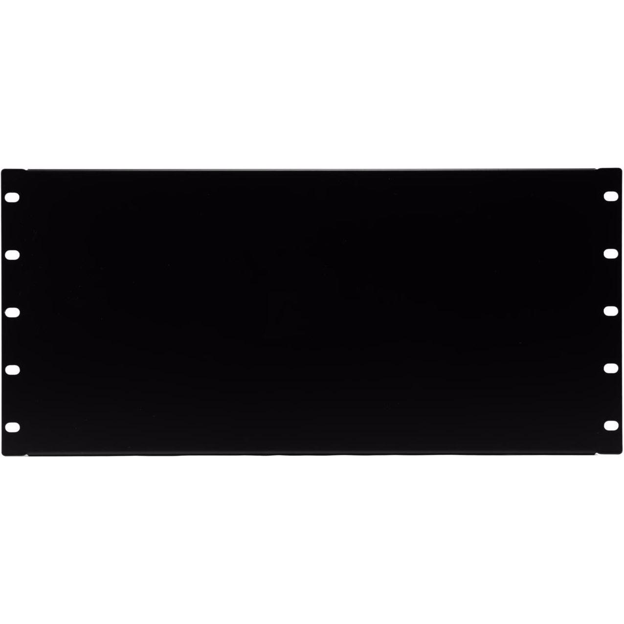 Omnitronic Frontplatte Z-19U, Stahl, schwarz 5HE (Zubehör), Audio Racks + Cases, Schwarz