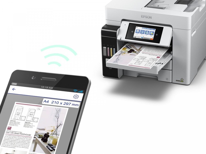 Actual product image Epson Ecotank ET-5880 MFP color 25ppm (Ink tank, Colour)