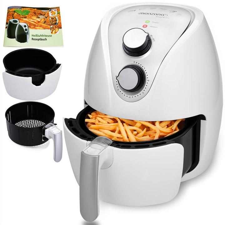 Actual product image Deuba Hot air deep fryer