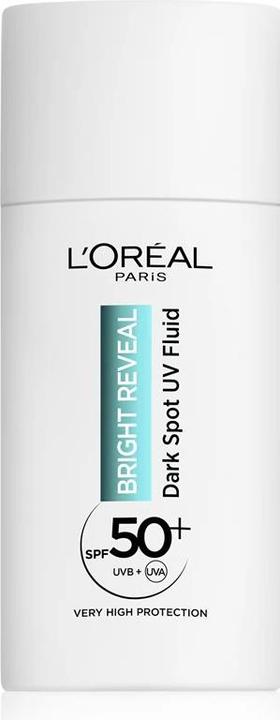 L'Oréal Paris Fluide UV Bright Reveal Dark Spot (Crème solaire, SPF 50, 50 ml)