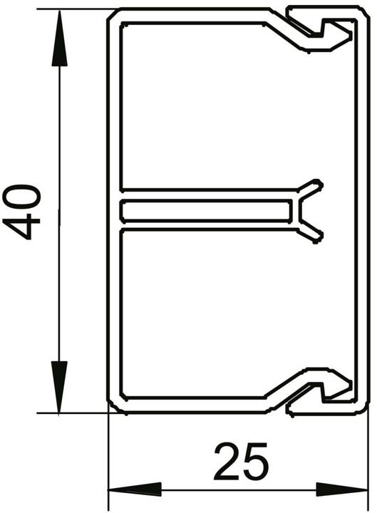 Produktbild OBO Bettermann Wand-/Deckenkanal (200 cm)