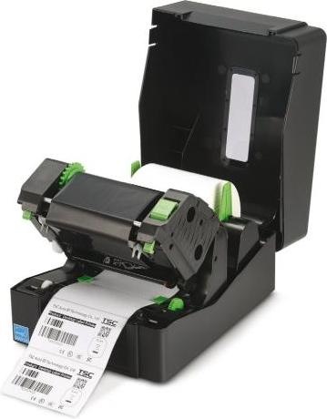 Produktbild TSC TE200 - Direkt Wärme/Wärmeübertragung - 203 x 203 DPI - 152,4 mm/sek - Kabelgebunden - Schwarz (203 dpi)