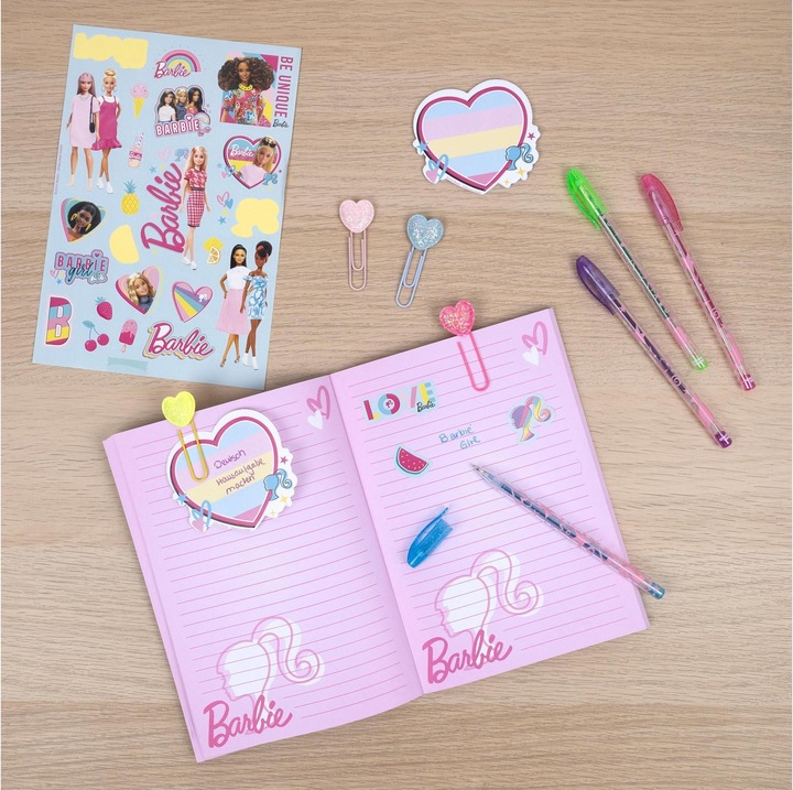 Produktbild Undercover Tagebuch Set Barbie 29 x 26 cm