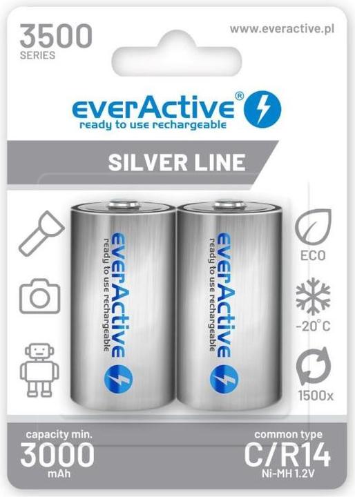 Produktbild Everactive Silver Line (2 Stk., C, 3500 mAh)