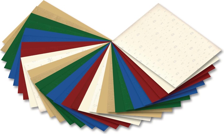 Produktbild Folia Prägekarton Weihnachten (30 x)
