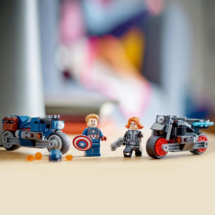 Produktbild LEGO Black Widows & Captain Americas Motorräder (76260, LEGO Marvel)