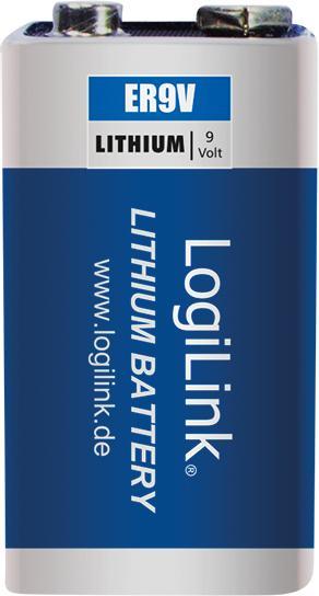 Image du produit LogiLink Ultra Power ER9V (1 pcs, 9V Block, 1200 mAh)