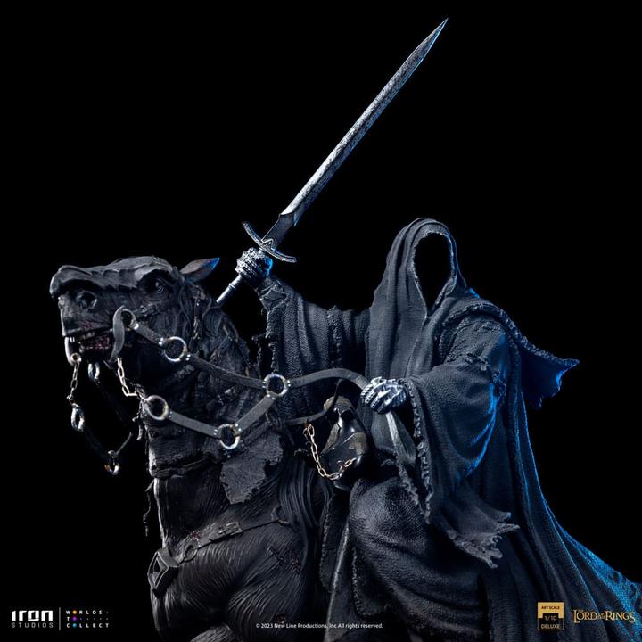 Produktbild Iron Studios Le Seigneur des Anneaux statuette 1/10 Deluxe Art Scale Nazgul on Horse 42 cm