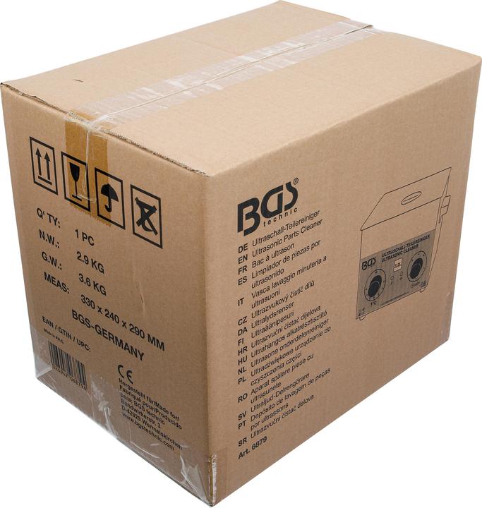 Immagine prodotto BGS Pulitore di parti ad ultrasuoni (40 kHz, 3.20 l)