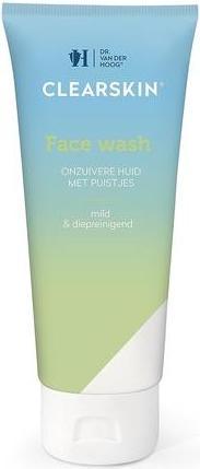 Actual product image Dr. Van Der Hoog Clear Skin Face Wash 100ml (Facial cleansing wipes, 100 ml)