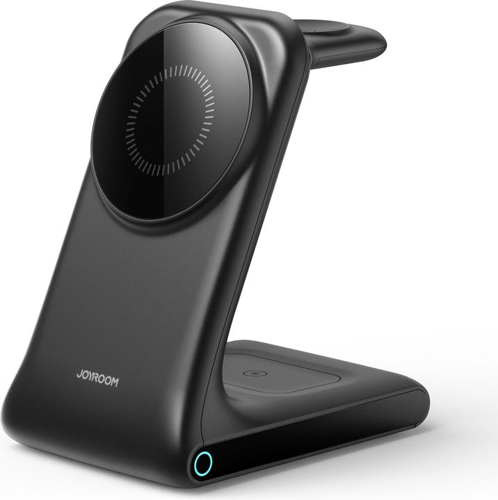 Joyroom JR-W15 Wireless Charger 3 in 1 Charging Station with MagSafe - Black (15 W)