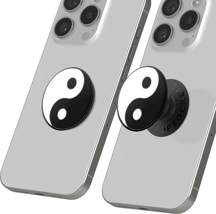 Actual product image PopSockets PopGrip Enamel Yin Yang
