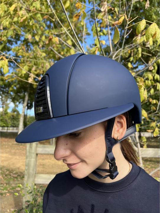 Image du produit KEP casque d'équitation visière polo cromo 2.0 matt (51 - 58 cm)