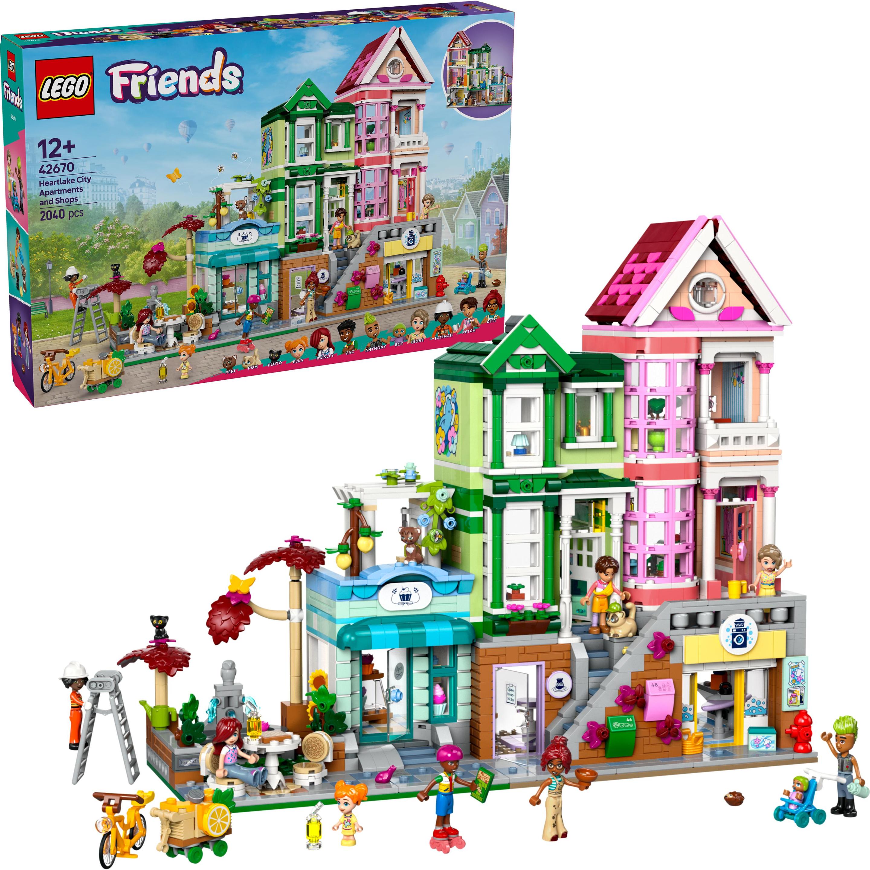 LEGO Heartlake City Wohn- und Einkaufsstrasse (42670, LEGO Friends)