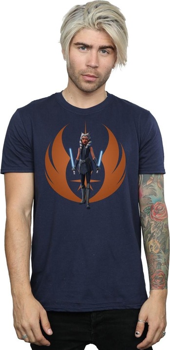 Immagine prodotto Star Wars Clone Wars Ahsoka Rebel Pose Maglietta Uomo (4XL)