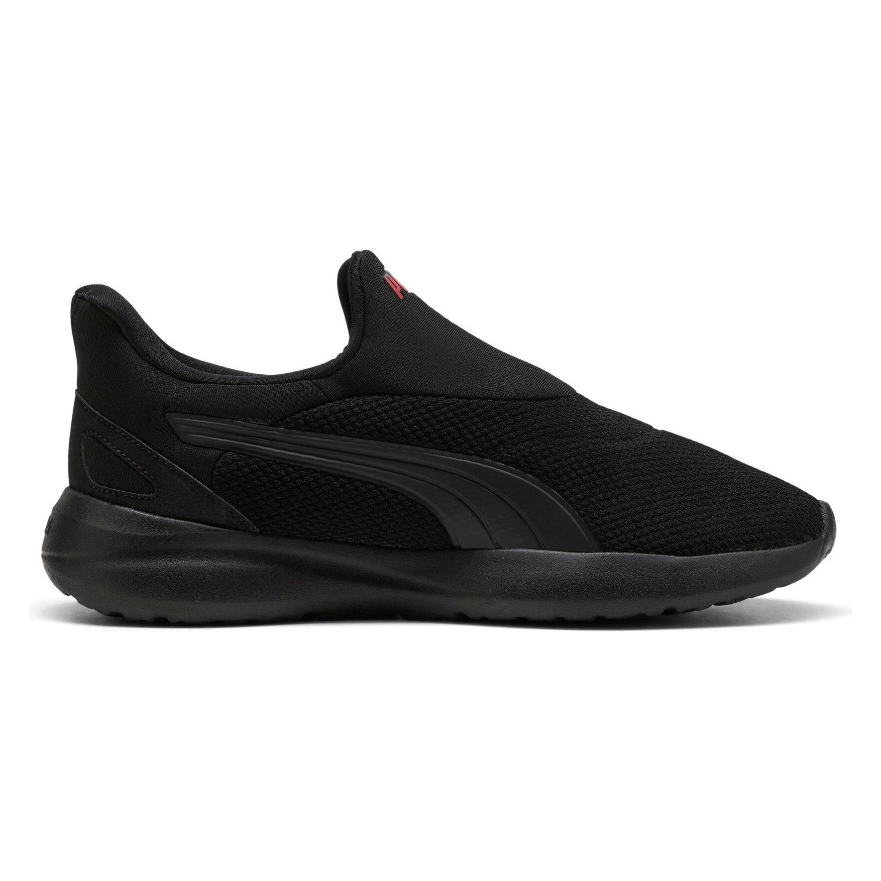 Puma, Unisex, Sneakers, Softride Cosmic Sliptech, Zwart, (42.5)
