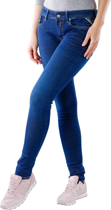 Produktbild Replay Luz Jeans Skinny Hyperflex Stretch washed blue (W32/L34)