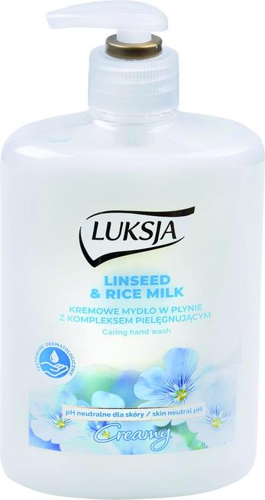Produktbild Luksja Flüssigseife mit Leinsamen und Reismilch (Flüssigseife)