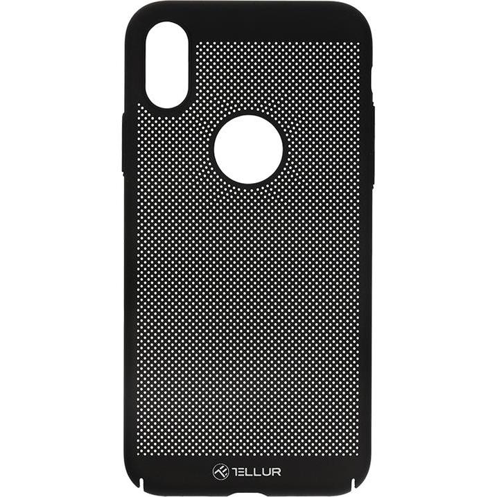 Tellur Cover Heat Dissipation for iPhone X/XS black (Apple iPhone X), Smartphone Hülle, Schwarz
