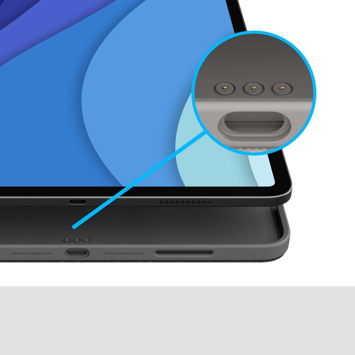 Image du produit Logitech Combo Touch (CH, iPad Pro 11 2021 (3ème génération), iPad Pro 11 2020 (2. Gen), iPad Pro 11 2018 (1. Gen), iPad Pro 11 2022 (4e génération))