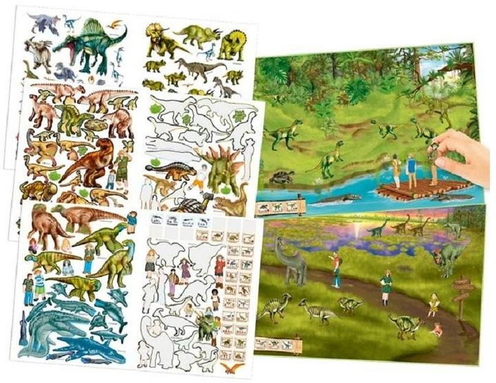 Produktbild Depesche Stickerbuch Create your Dino Zoo 191 Sticker (191 Sticker)
