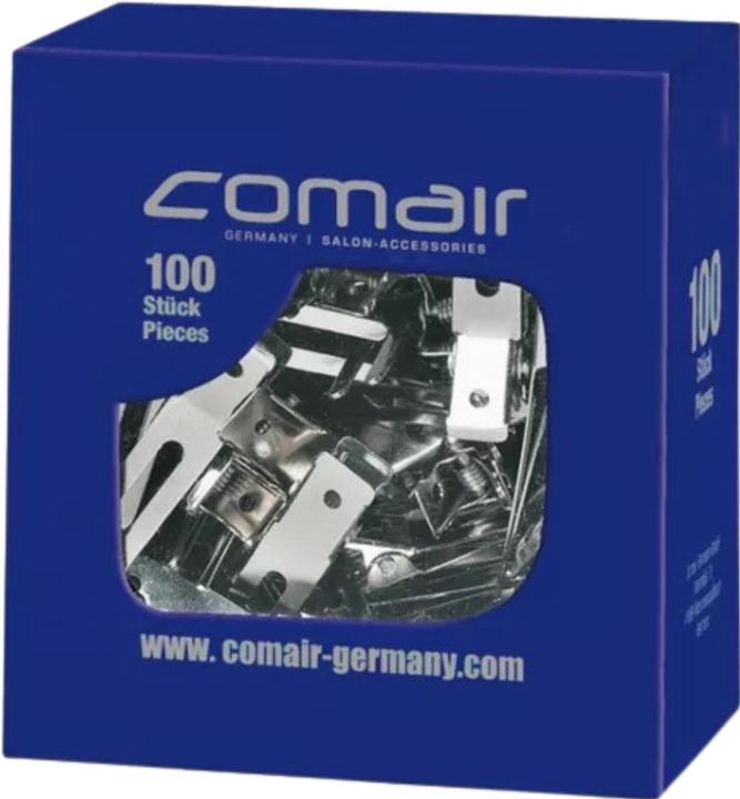 Actual product image Comair Clips metal 2-legged 100pcs. (100 pcs.)