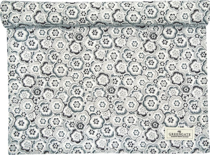 Image du produit Greengate Selma Chemin de table gris 45x140cm (45 x 140 cm)