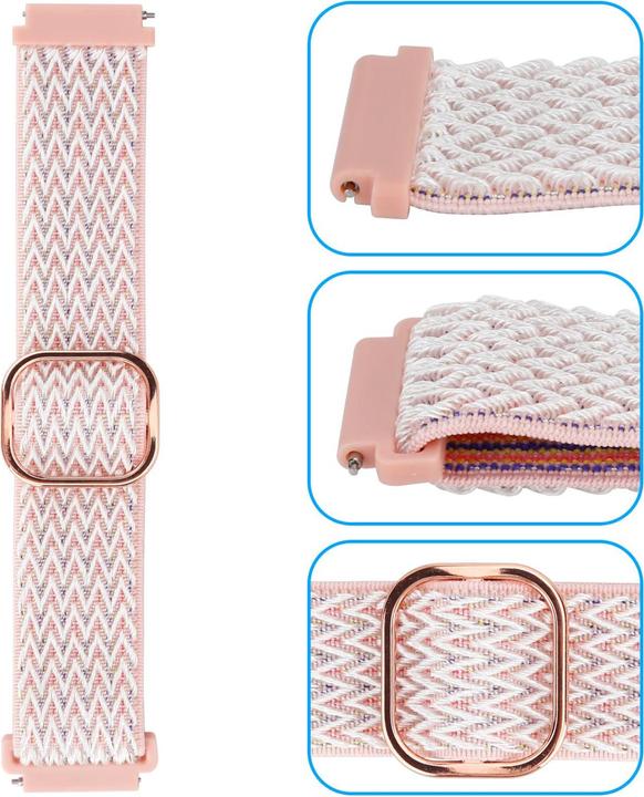 Actual product image Cadorabo Bracelet for Samsung Galaxy Watch (20 mm, Nylon)
