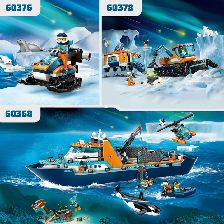 Produktbild LEGO Arktis-Forschungsschiff (60368, LEGO City)