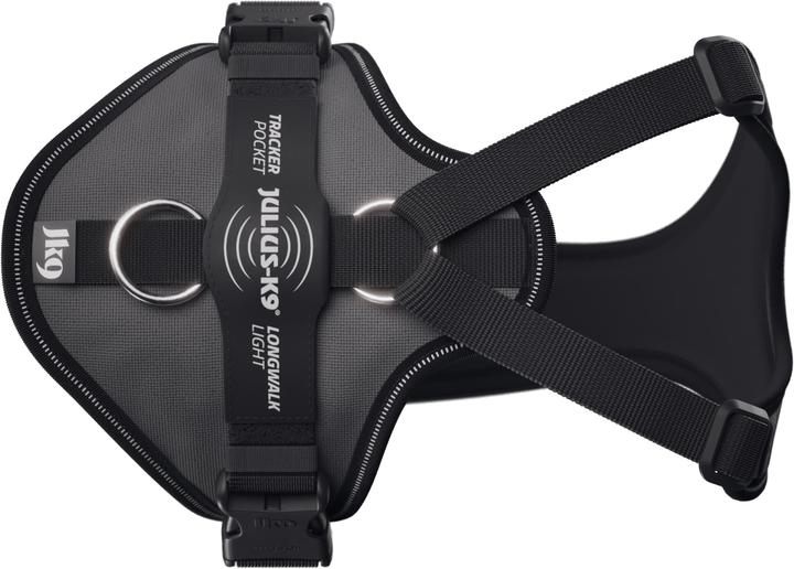 Produktbild Julius-K9 K9 Longwalk light sele w/trackerpocket,Anthrazit,S (S, Hund, Allgemein, Spazieren)