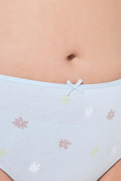 Image du produit Ulla Popken Culottes midi, lot de 5, fleurs/unies (46, 48)