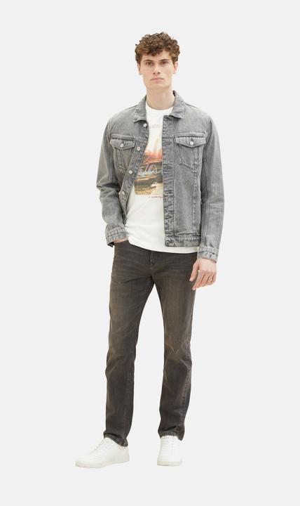 Produktbild Tom Tailor T-Shirt Kurzarmshirt mit Rundhalsausschnitt und Foto-Print (XXL)