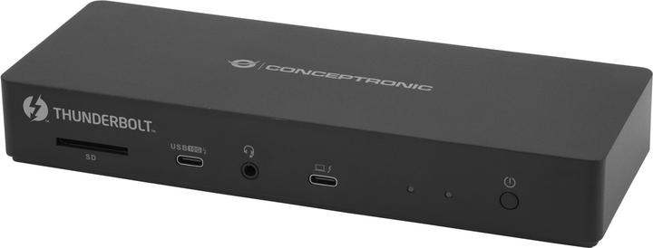 Produktbild Conceptronic Dock 13-in-1 USB-C->HDMI,2xUSB-A,USB-C,GbE 96W (13 Ports)