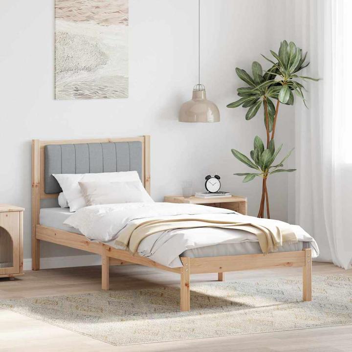 Image du produit vidaXL Holz-Bettgestell (75 x 190 cm)