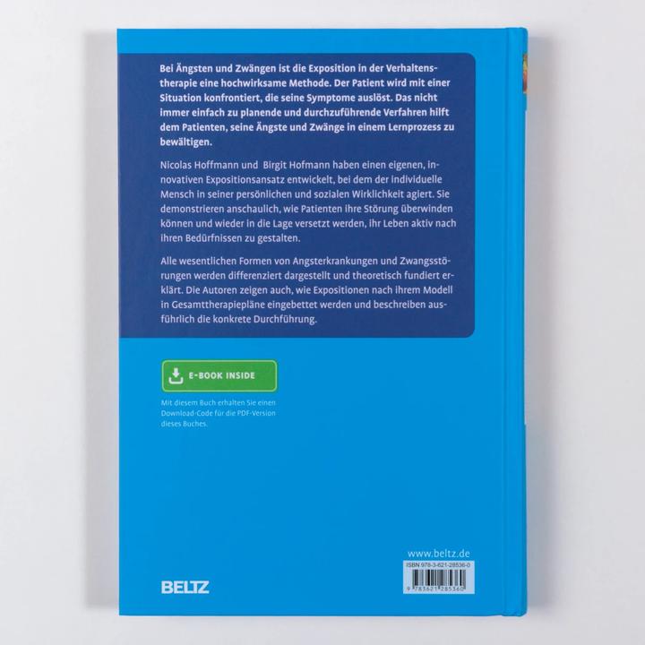 Produktbild Expositionszentrierte Verhaltenstherapie bei Ängsten und Zwängen (Deutsch, Birgit Hofmann, Nicolas Hoffmann, 2018)