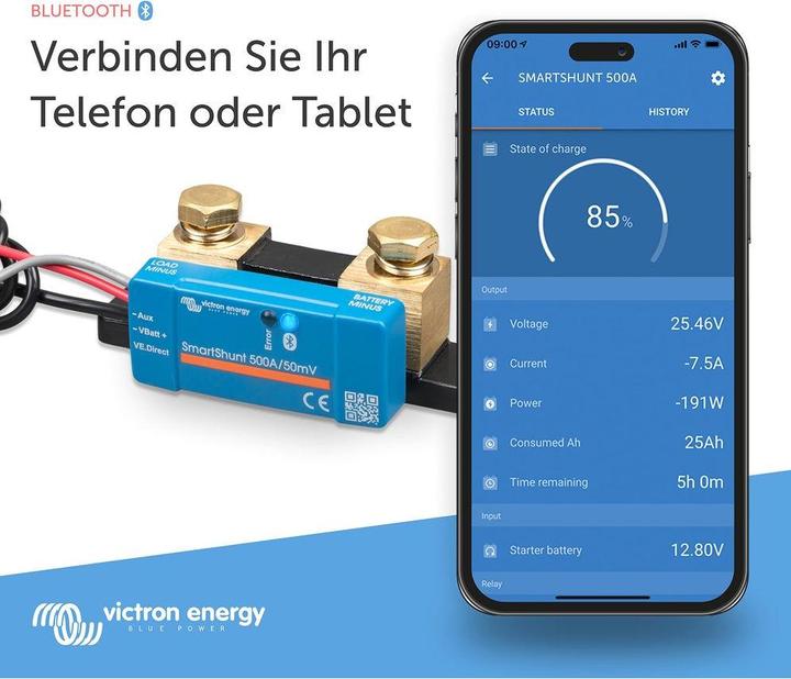 Produktbild Victron Energy Smart Shunt 500A/50mV
