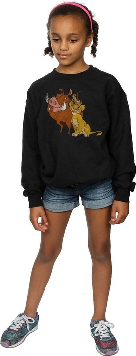 Immagine prodotto Disney The Lion King Classic Simba, Timon And Pumbaa Felpa Ragazze (152, 158)