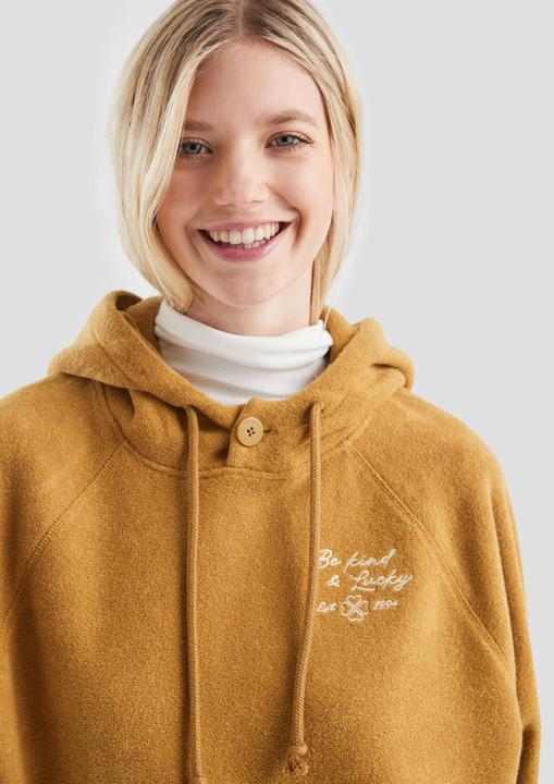 Produktbild s.Oliver Sweatshirt Teddyfleece Hoodie (M)