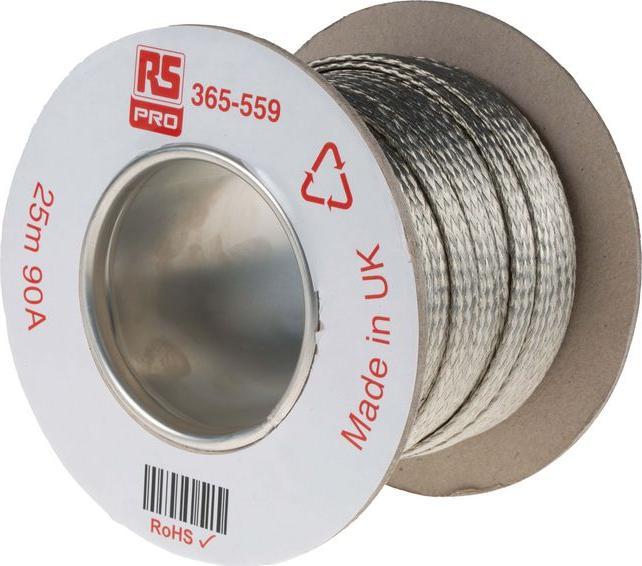 Immagine prodotto RS PRO Calza Piatta In Rame 90a (25 m)
