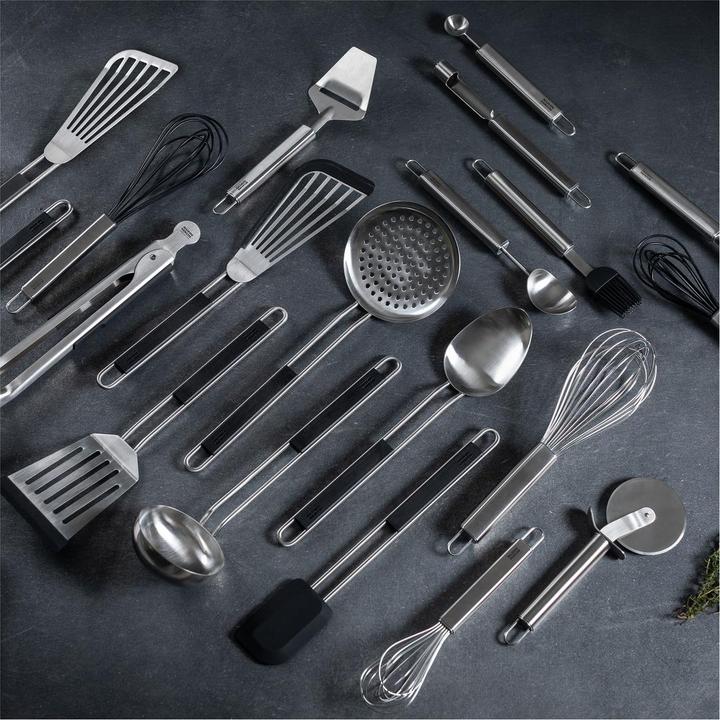 Kuhn Rikon Essential Frusta A Palloncino In Acciaio Inox 24101 - Perfetta Per Montare E Mescolare, Impugnatura Comoda