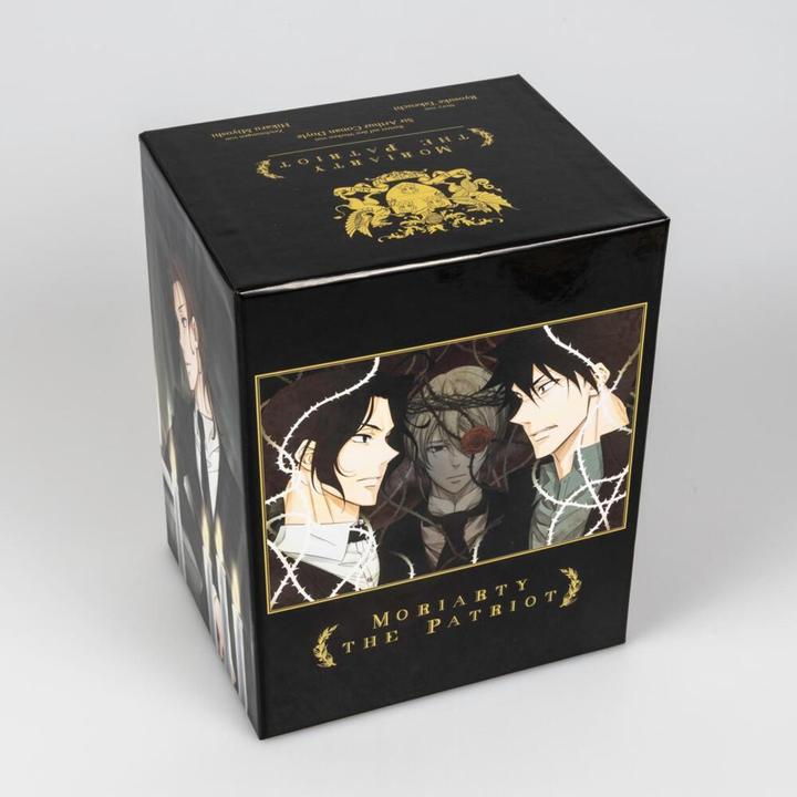 Produktbild Moriarty the Patriot, Band 11-19 im Sammelschuber mit Extra (Deutsch, Hikaru Miyoshi, Ryosuke Takeuchi, 2024)