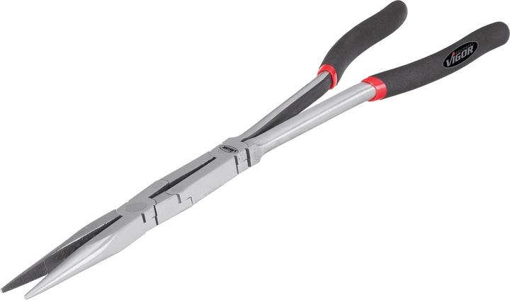 Produktbild Vigor Flachrund-Zange mit Doppelgelenk ∙ V2783 ∙ 340 mm (340 mm)