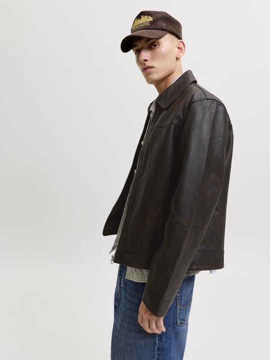 Produktbild Jack & Jones Lederjacke Lederjacke (XL)